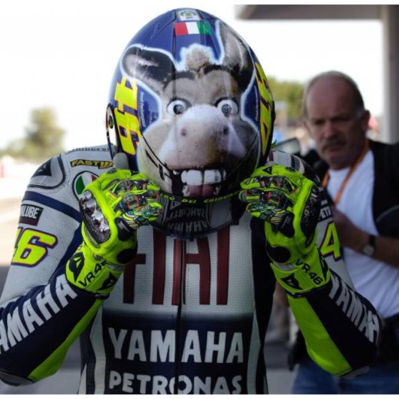 二手 AGV K3 DONKEY ROSSI GP Tech Limited Edition