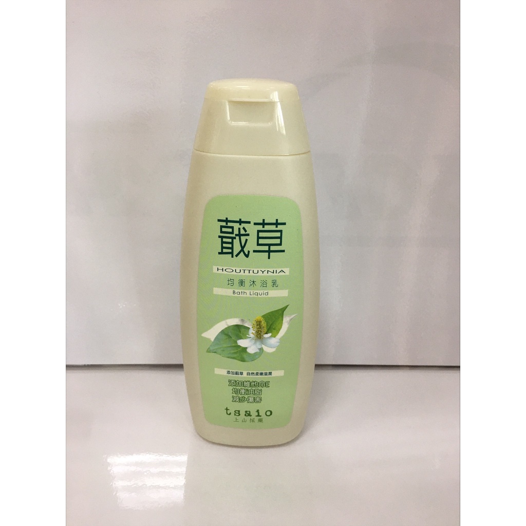 tsaio上山採藥 蕺草均衡沐浴乳 300ml（2023.07.08）