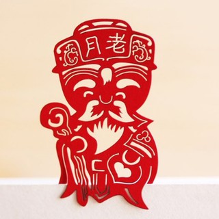 MARK TAIWAN 麥麥大節慶-月下老人紙書籤 (隨附精美禮袋)