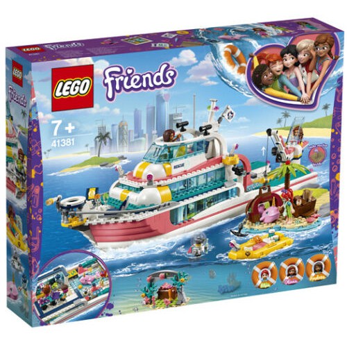 LEGO 樂高 41381 Friends系列 海上救援任務船 全新未拆 公司貨