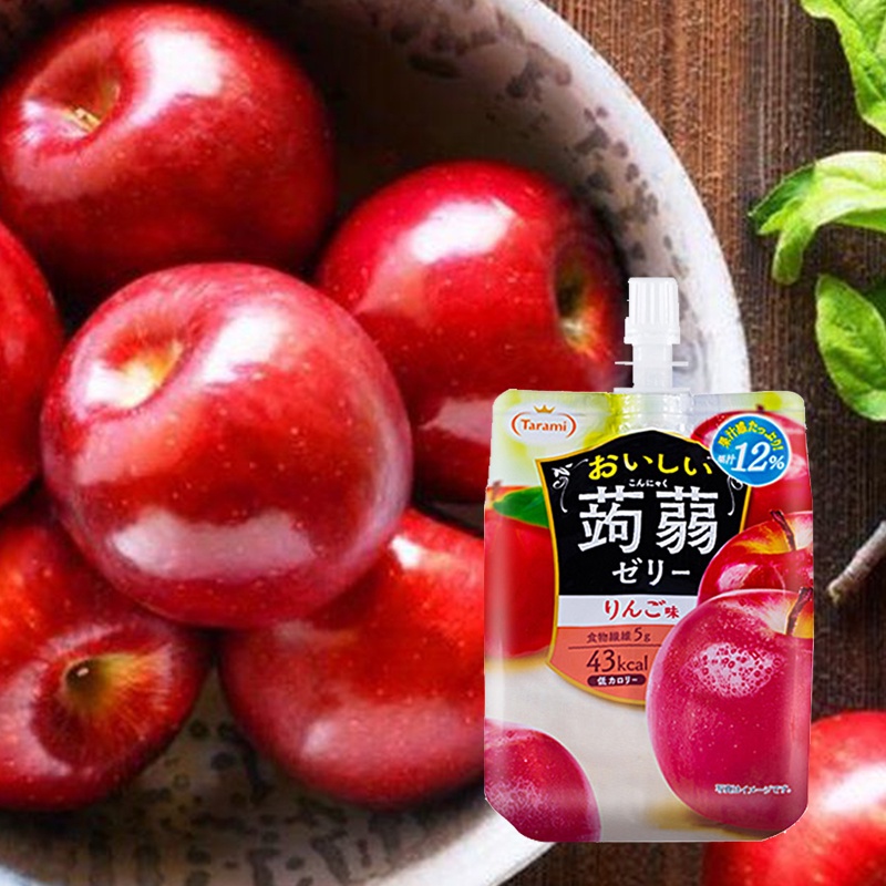 達樂美蒟蒻果凍飲-蘋果150g