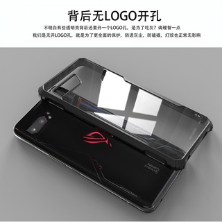 易趣購 空壓氣囊一體帶防塵塞 華碩 ASUS ROG Phone 2 ZS660KL 手機殼手機套 遊戲機保護套 透明殼