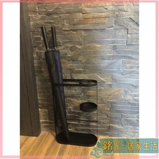 雨傘收納架 雨傘桶 放傘架 雨傘架 傘架傘桶 防漏水 靠墻鐵藝雨傘架落地創意傘桶存傘架收納桶雨傘架歐式家用新品