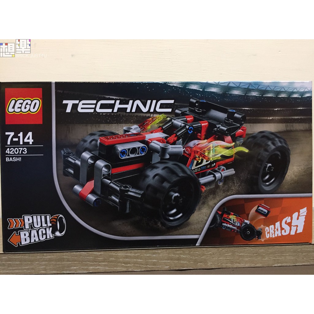 想樂 全新樂高lego 473 Technic 科技迴力車bash 蝦皮購物