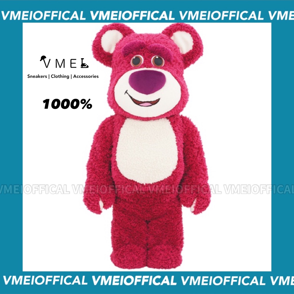 【VMEI】BE@RBRICK 熊抱哥 絨毛熊抱哥 1000% 庫柏力克熊 2023/01 預購