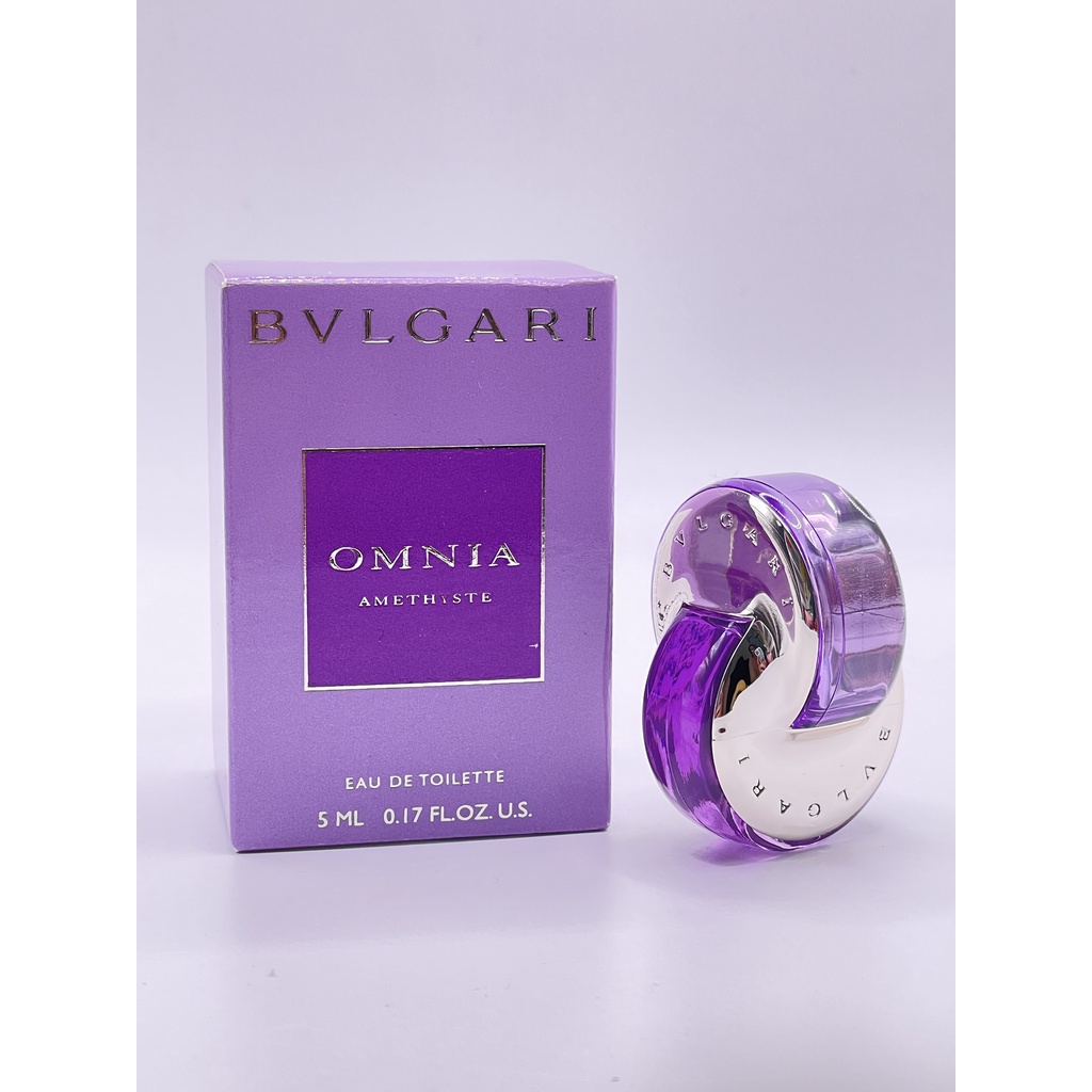 Bvlgari Omnia Amethyste 寶格麗 紫水晶 花舞輕盈 女性淡香水 收藏迷你瓶小香 5ML