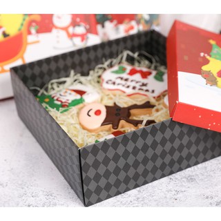 聖誕節交換禮物台灣有現貨聖誕節系列蛋糕盒