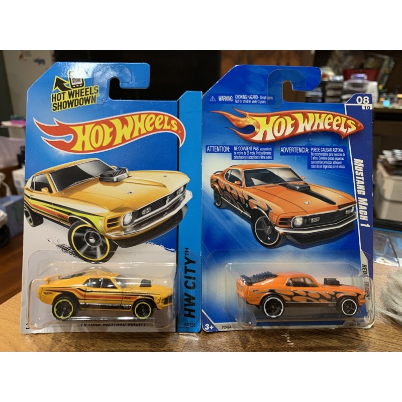 Hot Wheels 風火輪 老卡 車漆完美 FORD MUSTANNG 1 二台合售