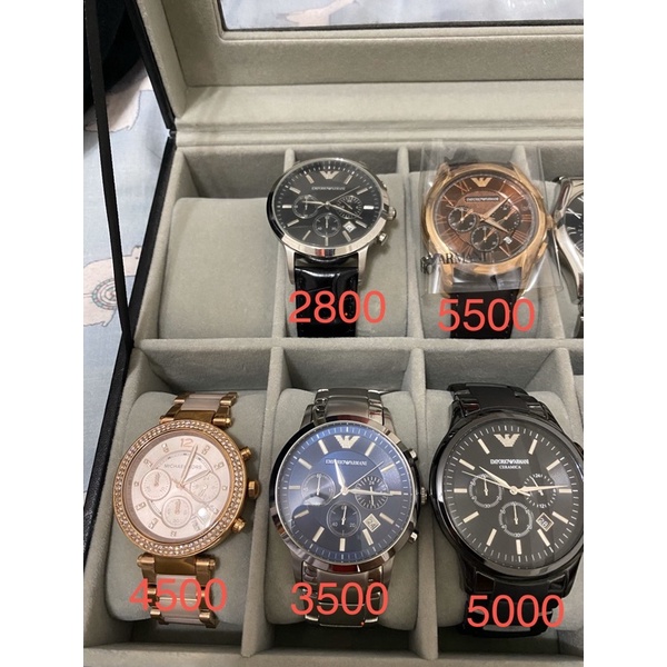 ARMANI、MK  手錶 男錶 女錶 9成新便宜賣