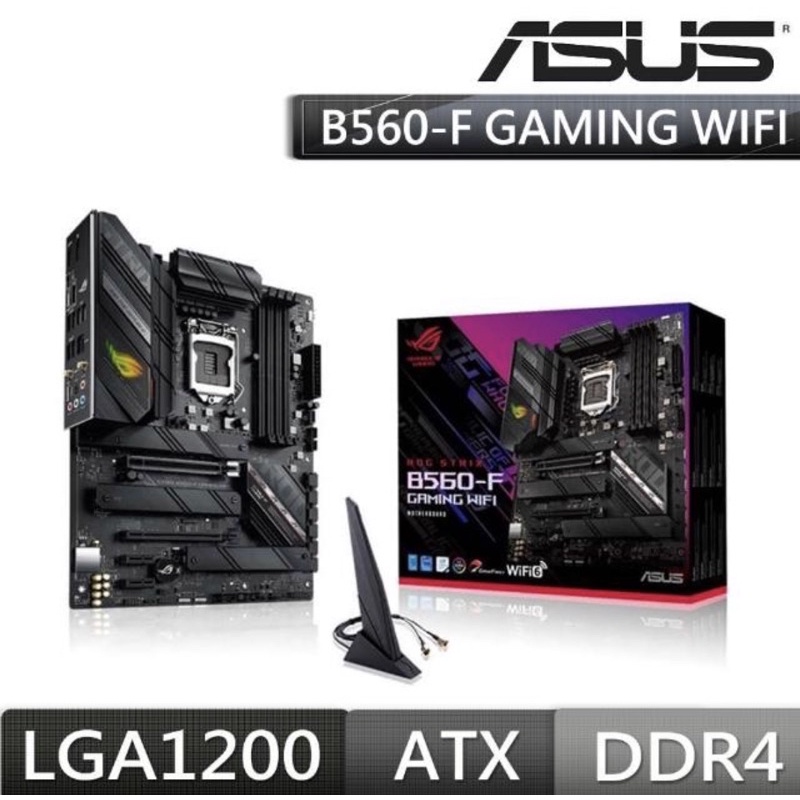 【ASUS 華碩】ROG STRIX B560-F GAMING WIFI 主機板