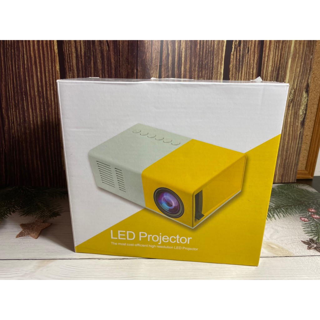 LED Projector高清智能投影機 迷你微型投影儀（未使用過）