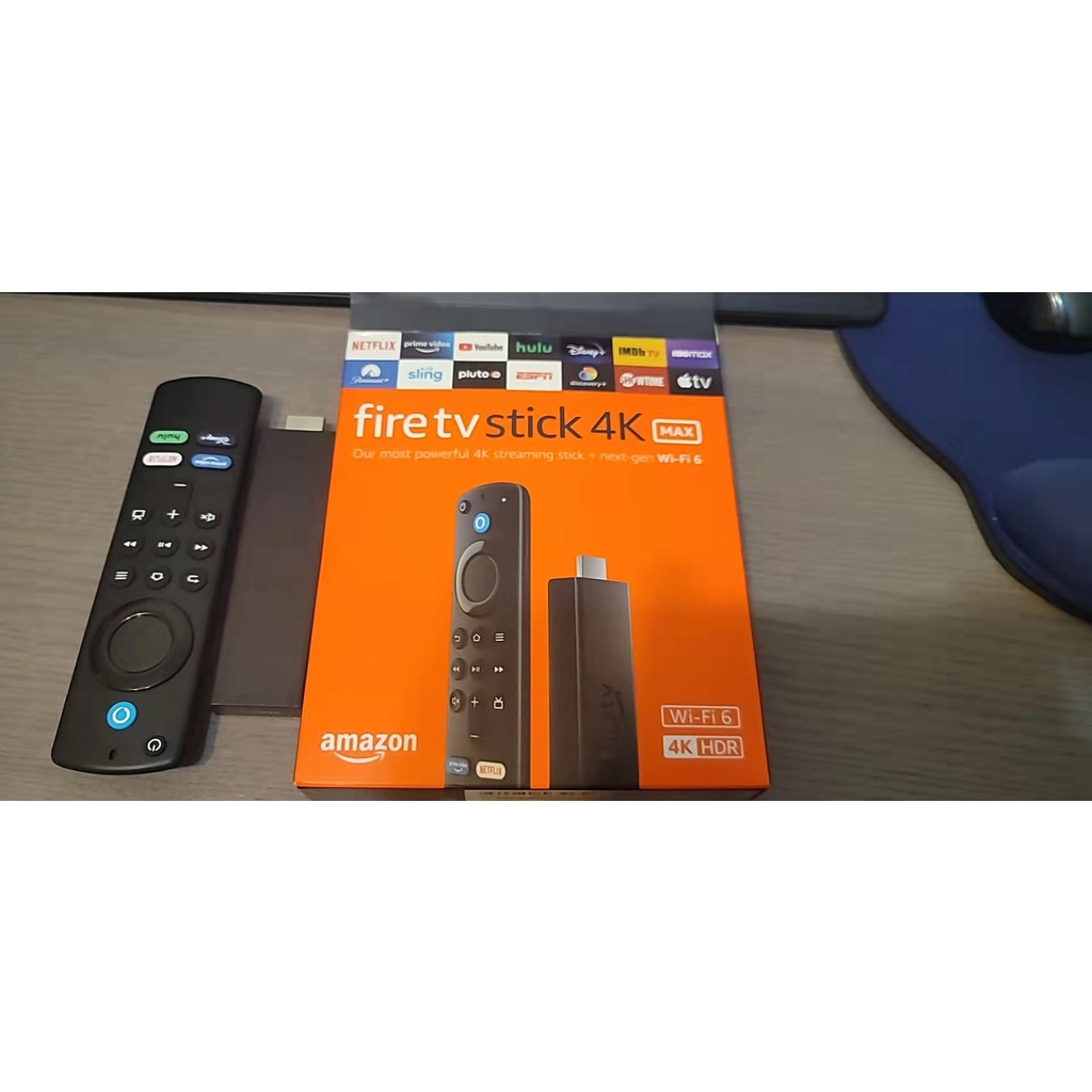 Amazon亞馬遜最新 Fire TV stick 4K "MAX"，4K高畫質高清電視棒