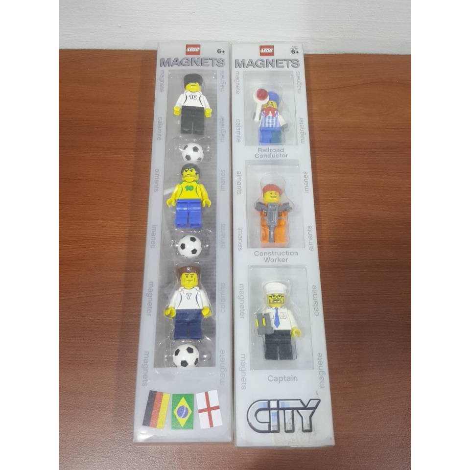 LEGO 樂高積木 磁鐵人組, 城市/足球, 4514906/4498051