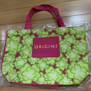Origins品木宣言繁花派對環保購物袋*1只-俏麗可愛-手提袋/環保袋-全新-專櫃正品-正貨