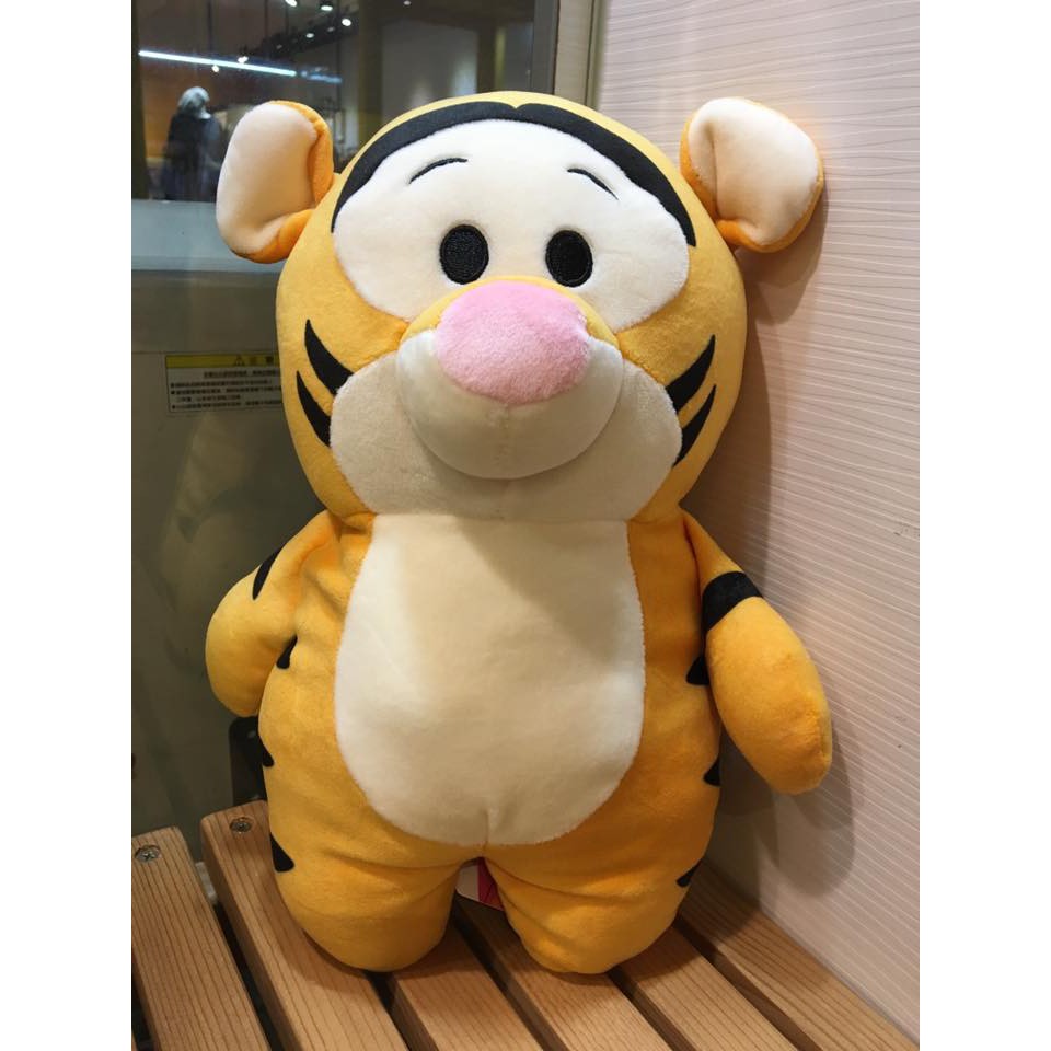 阿虎會社【D - 925】正版 迪士尼 跳跳虎 小熊維尼的好朋友 tiger 花生造型 麻糬 約30公分 現貨