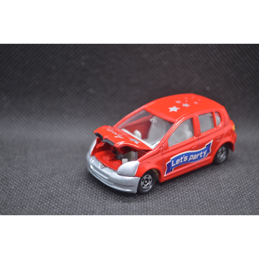 【T'Toyz】 Tomica No. 110 Toyota Vits Let's Party 無盒 附膠盒 中國製