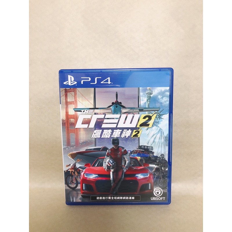 Ps4 飆酷車神2 繁體中文版 二手 蝦皮購物