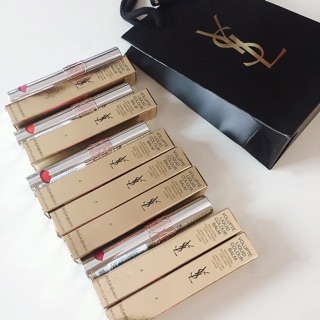 出清特價↘現貨★全新/YSL 情挑誘吻蜜唇露 #8 2018新品 小嘴唇瓶身