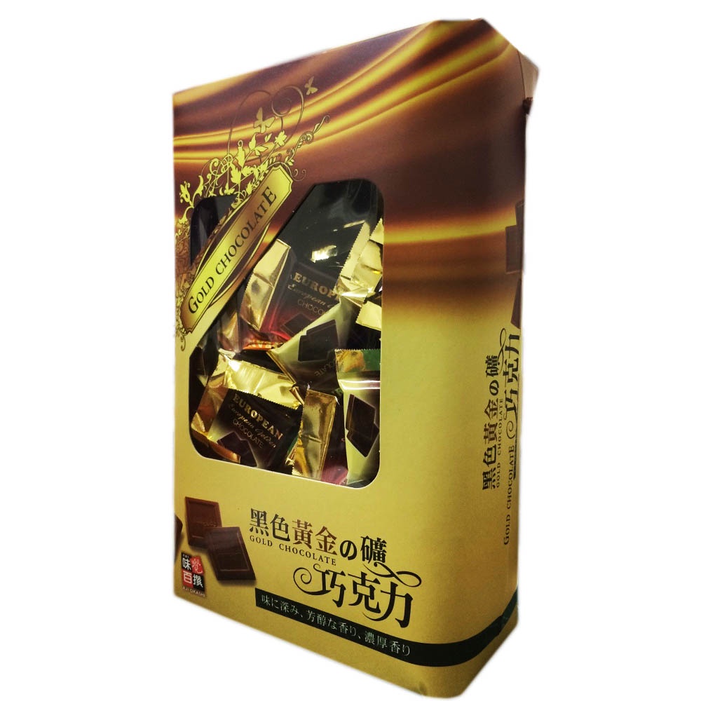 ★快速出貨★ 【黑色】 黃金礦巧克力 550g