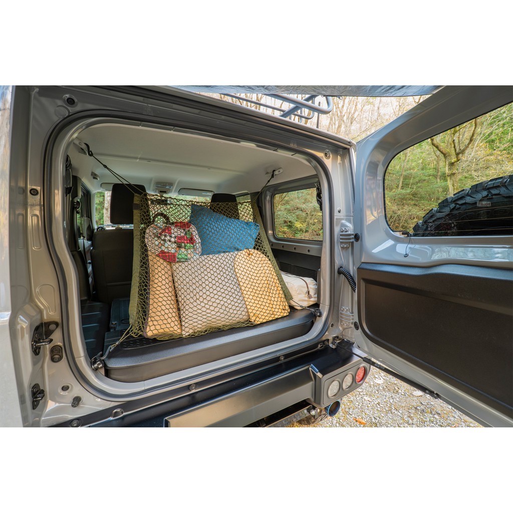 【MINA米娜汽車精品】日本 OGC 後座 置物 收納 網袋 安全 露營 Jimny RAV4推薦 - 8618