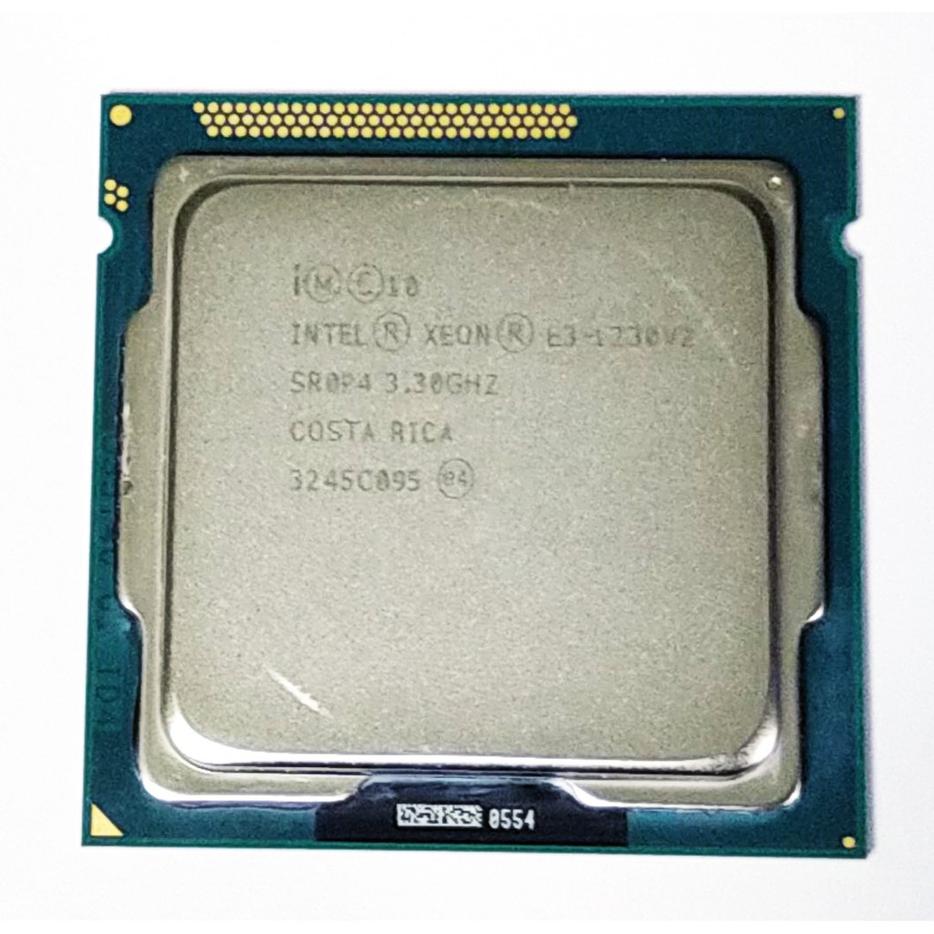 【大媽電腦】INTEL XEON E3-1230V2 1155腳位 3.3G CPU