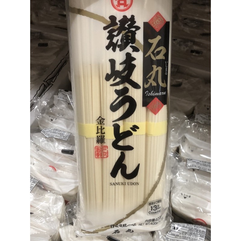 🛍好市多Costco代購 日本進口石丸讚歧細烏龍麵 400g*3入裝