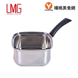 【LMG】日式316不鏽鋼方型單把鍋【楊桃美食網】