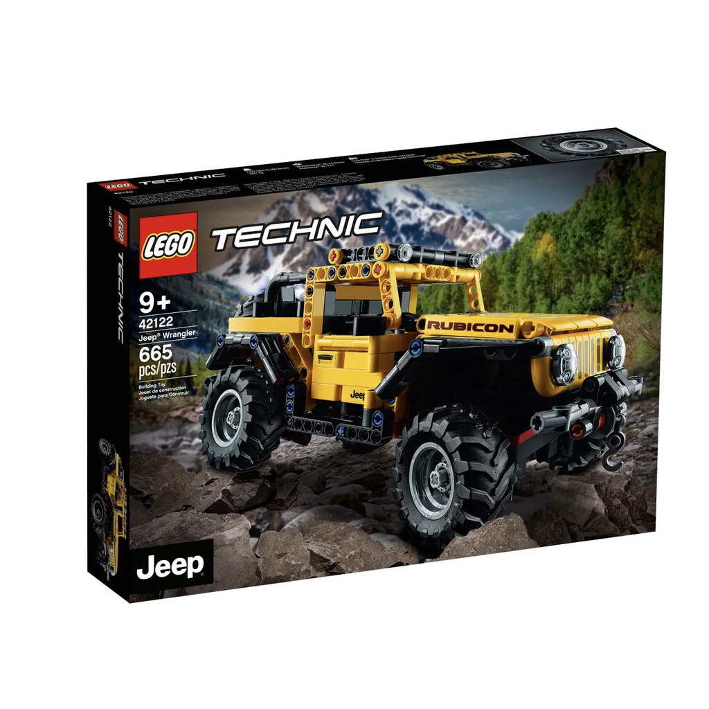 『現貨』LEGO 42122	Tech-Jeep Wrangler  盒組     【蛋樂寶】