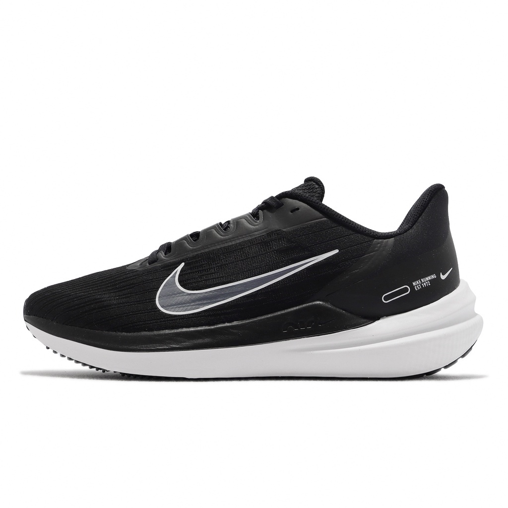 Nike 慢跑鞋 Air Winflo 9 黑 銀 白 路跑 入門款 男鞋 運動鞋 【ACS】 DD6203-001
