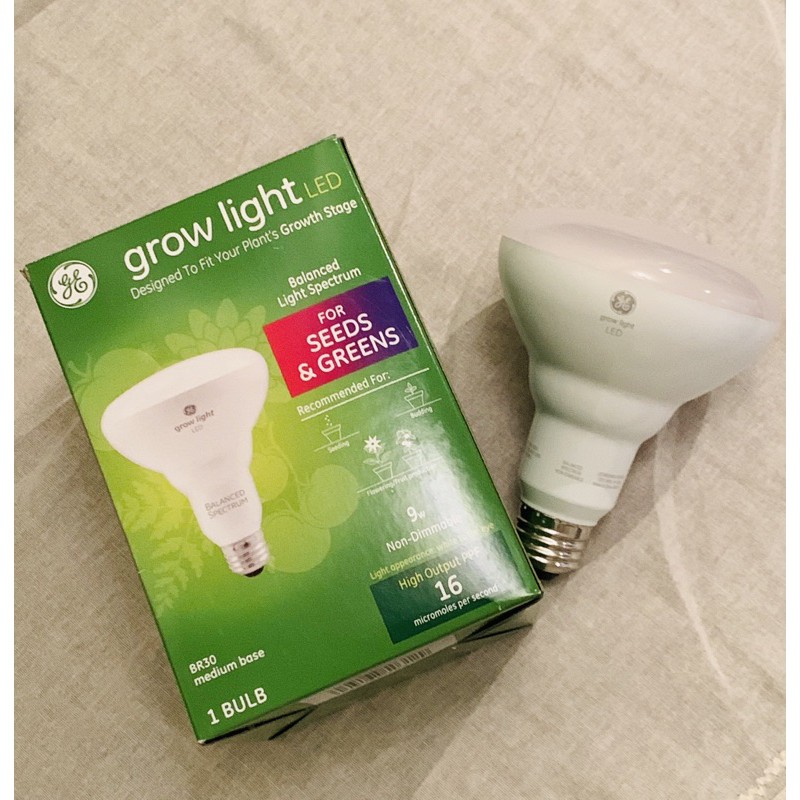 GE 植物燈 9w 室內植物生長燈 Grow Light 現貨 全光譜