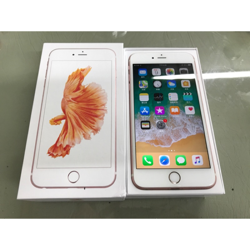 APPLE IPHONE 6S PLUS 64GB 玫瑰金！極新