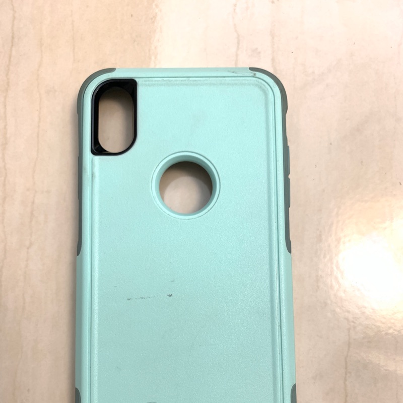 二手 免運【iPhone XS Max】OtterBox Commuter防摔殼 - 綠色