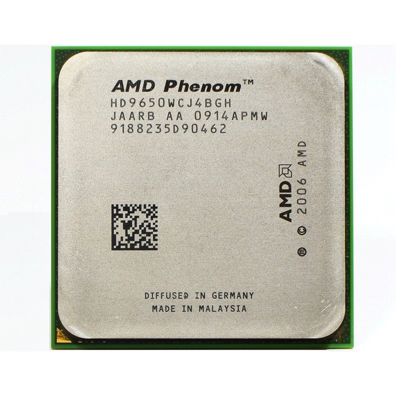 AMD Phenom X4 9650 四核 (AM2腳位 / 2.3G / L3-2M / 95W) 拆機良品附原廠風扇