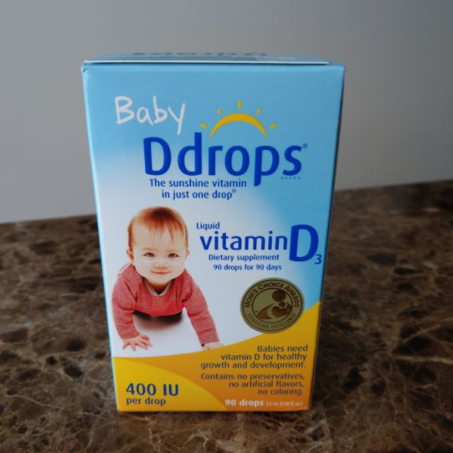 全新現貨 加拿大Drops 嬰兒維他命D3