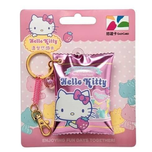 有現貨喔 限量 新品 三麗鷗正品 HELLO KITTY 糖果造型悠遊卡 軟糖悠遊卡