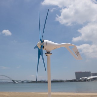 新能源 12V/24V 100W-400W S型風機 小型家用風力發電機 含控制器 路燈 房車 輪船 漁船 農田