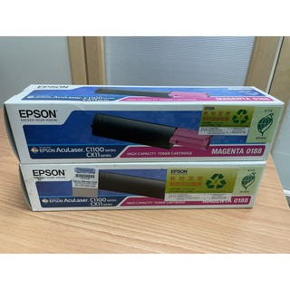 原廠 EPSON S050190 0190 全新原廠碳粉匣 C1100