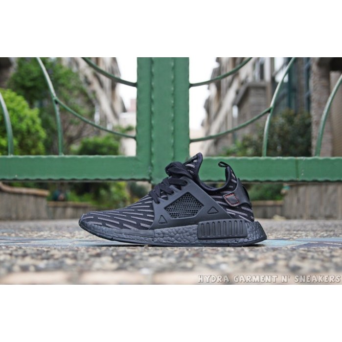 【HYDRA】ADIDAS NMD XR1 PK TRIPLE BLACK BOOST 全黑 雨滴 黑紅【BA7214】