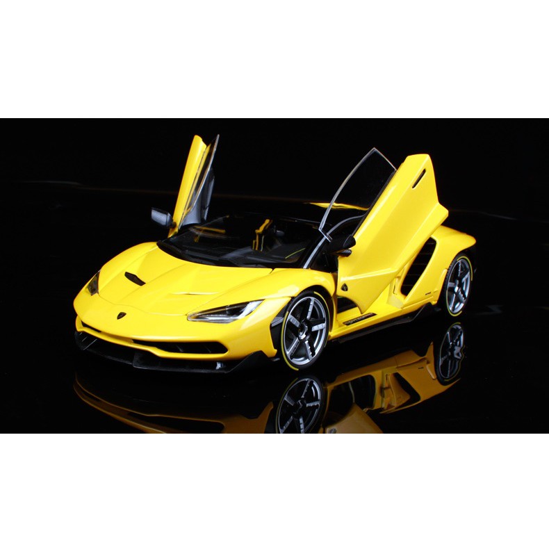 2016藍寶堅尼Lamborghini LP700-4 黃色 FF3338136 1:18 預購 阿米格Amigo