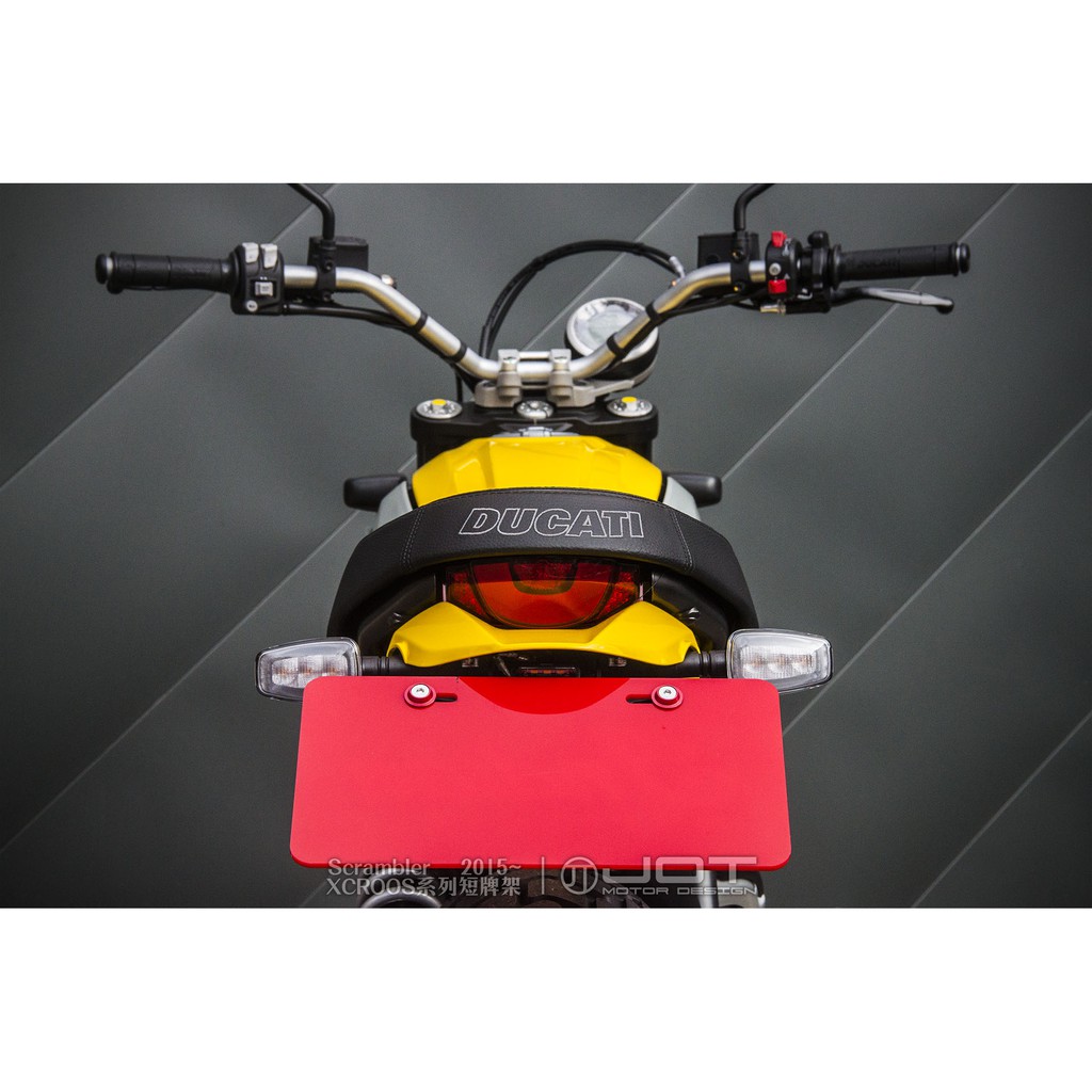 [JOT] Xcross Ducati Scrambler Icon(2015~)改裝短牌架