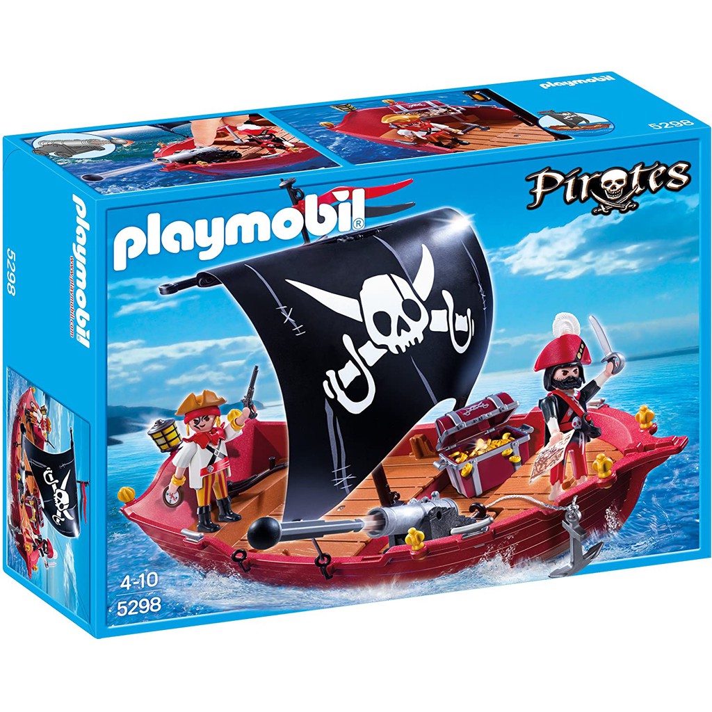 全新 摩比 Playmobil 5298 海盜船