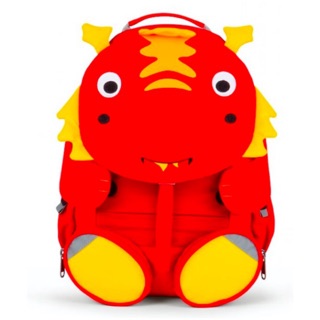 出清特價德國兒童背包-Big Friends系列(適合3-6歲) 達莉雅龍(紅）兒童背包 兒童書包 買一送一加價購 背包