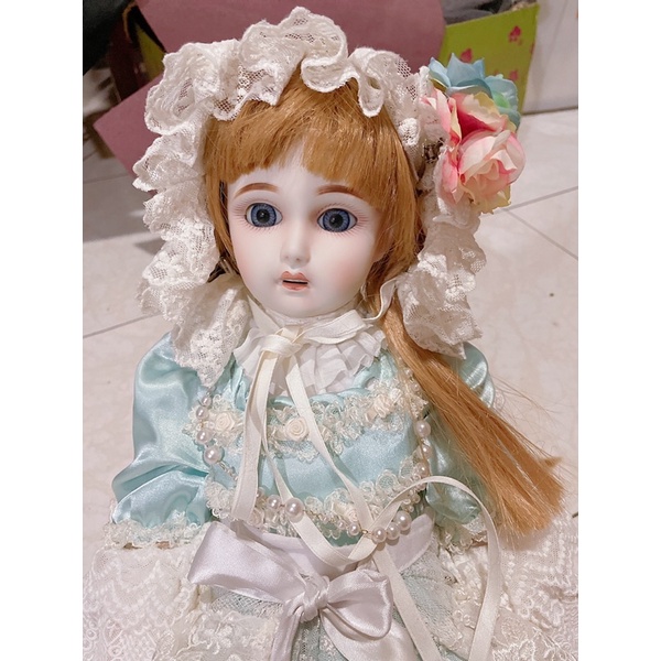1880年阿爾芒復刻品陶瓷娃娃  西洋娃娃 球體關節人形 濃湯娃娃Collectors Doll （白肌 裸娃