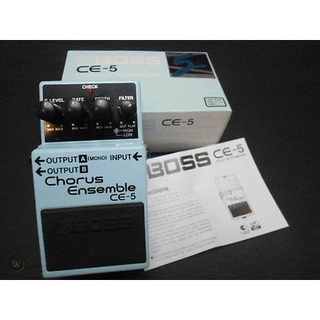 BOSS CE-5 Chorus 和聲效果器 單顆效果器 電吉他 吉他 效果器盤 空間效果器 和聲效果器