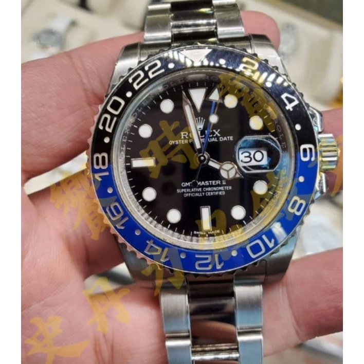 『已交流』👏勞力士 116710 BLNR 藍黑圈 ROLEX GMT-Master II 116710BLNR 停產