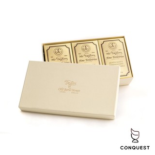 【 CONQUEST 】Taylor Of Old Bond Street Bath Soap 檀香沐浴皂禮盒 香皂肥皂