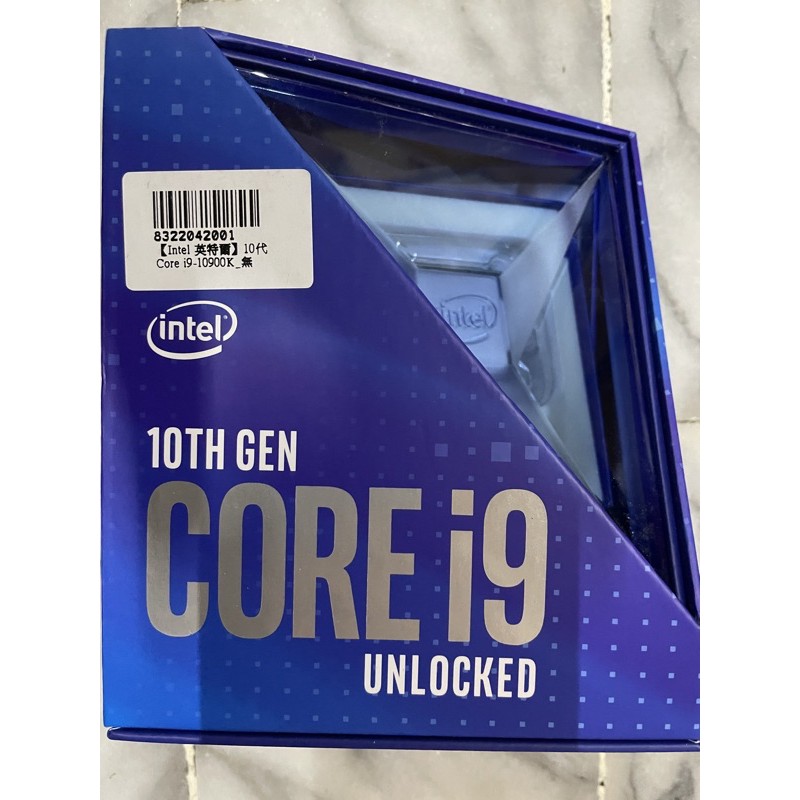 Intel i9 10900K 全新未拆