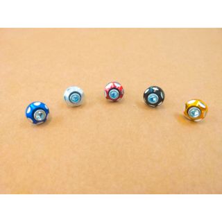 {JUI FACTORY} 車牌螺絲 大牌螺絲 墊片 CNC 陽極 裝飾螺絲 勁戰 DRG FNX SMAX