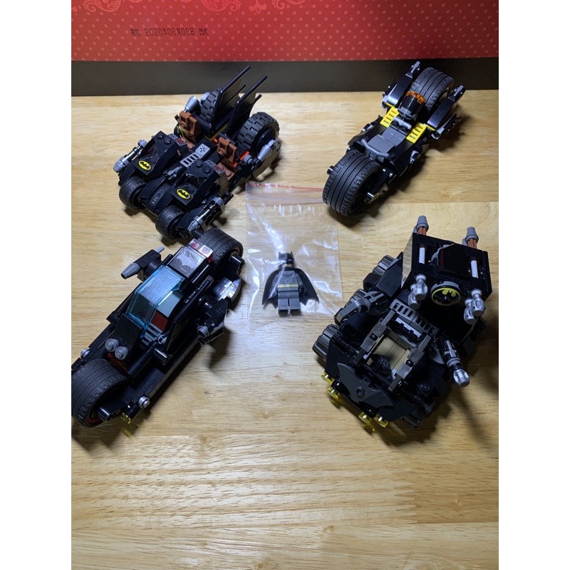 LEGO 76053+76122+76118+70915(含一隻蝙蝠俠）