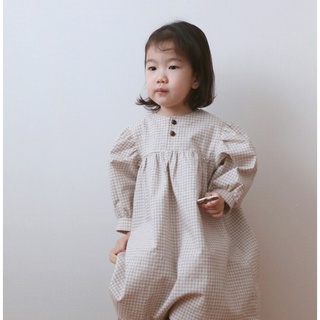 【The Cozy樂可】 韓國版型 [ K612.鄉村風少女前扣洋裝 兒童版型] 洋裝版型 衣服版型 洋裁 手作服